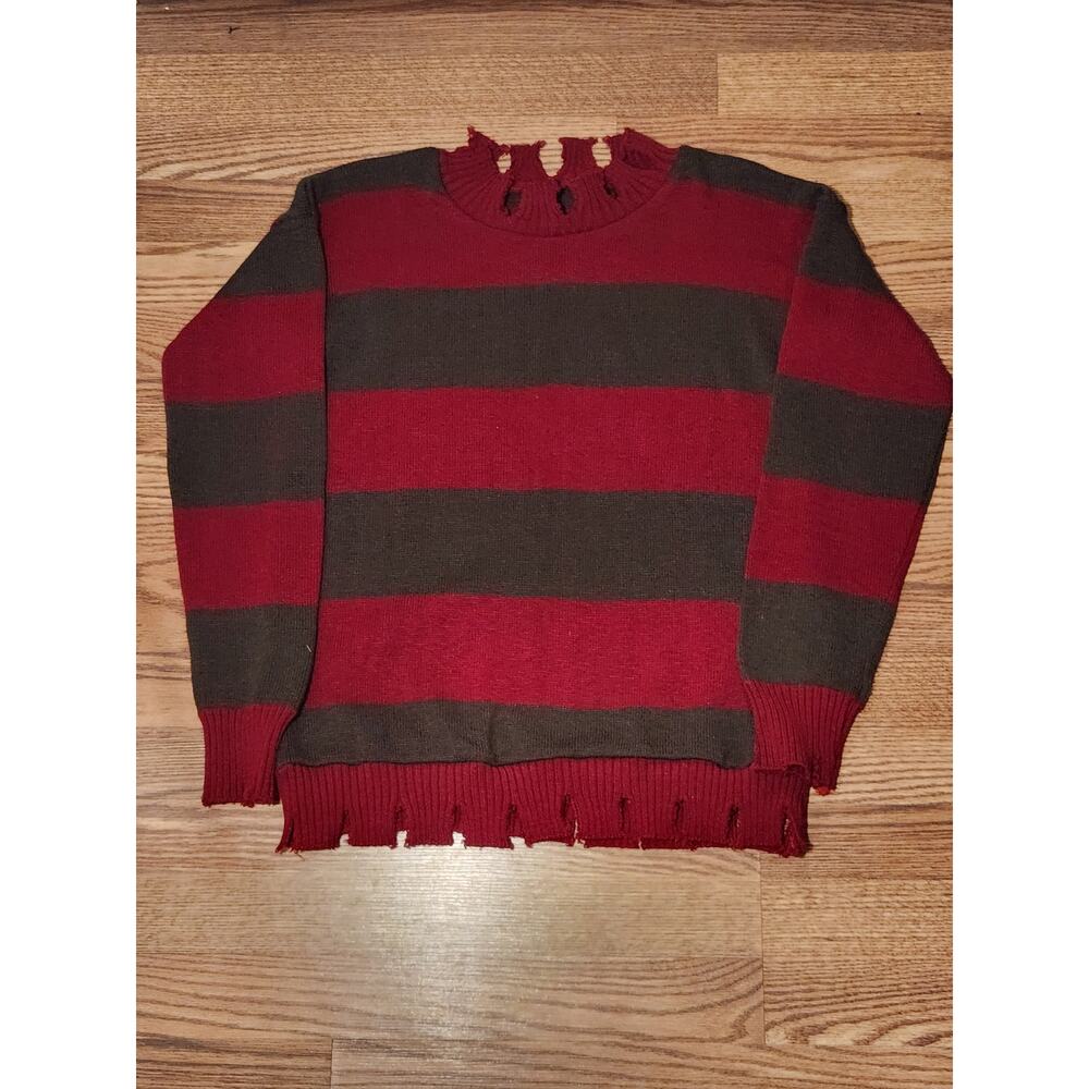 Freddy Krueger Nightmare on Elm Street Halloween Costume Sweater